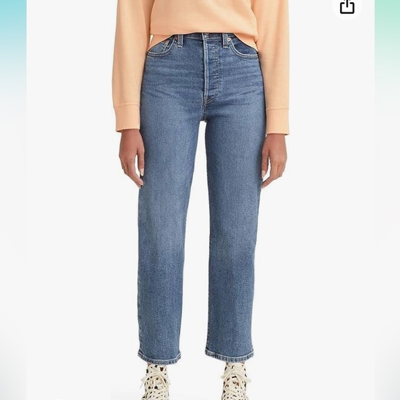 Levi's Denim - Levi's Ribcage Straight Ankle Jeans